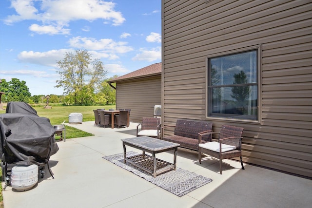 10200 Jerome Rd N, Jerome, MI 49249 - view of patio with outdoor dining space