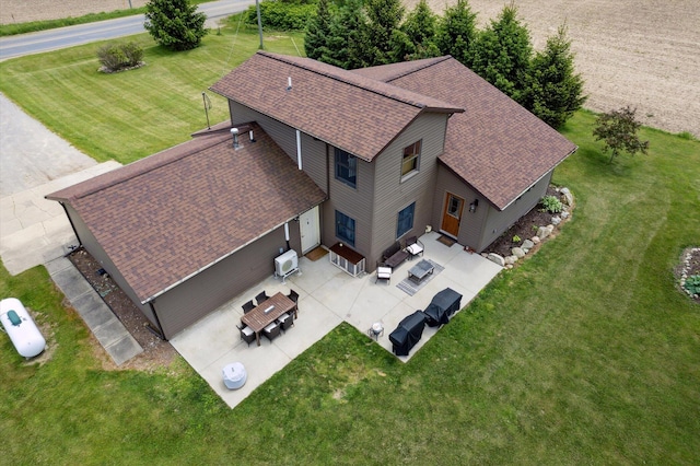 10200 Jerome Rd N, Jerome, MI 49249 - aerial view of property and surrounding area