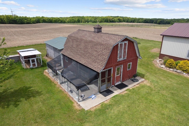 10200 Jerome Rd N, Jerome, MI 49249 - aerial view of sparsely populated area