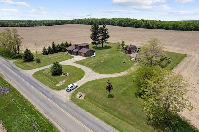 10200 Jerome Rd N, Jerome, MI 49249 - aerial view of sparsely populated area