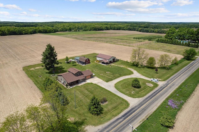 10200 Jerome Rd N, Jerome, MI 49249 - aerial view of sparsely populated area