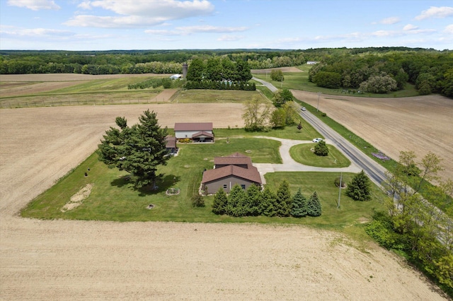 10200 Jerome Rd N, Jerome, MI 49249 - overview of rural landscape