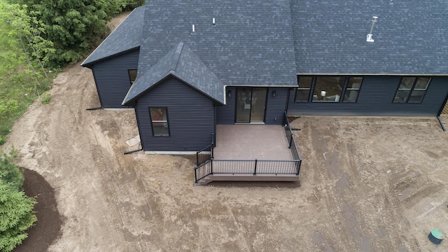 2750 Ashford Trl, Portage, MI 49024 - back of house featuring a shingled roof