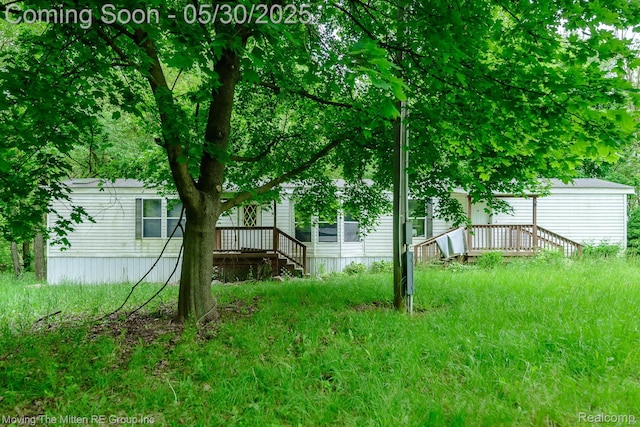 10531 Devils Lake Hwy, Addison, MI 49220 - view of yard