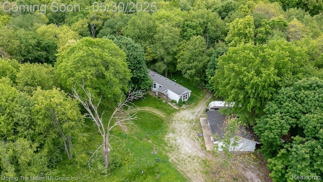10531 Devils Lake Hwy, Addison, MI 49220 - aerial view of property and surrounding area