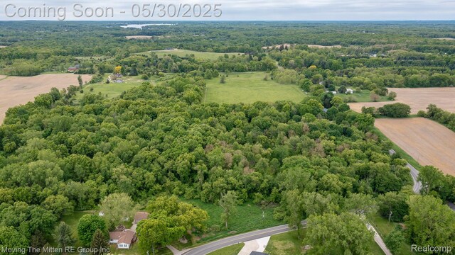 10531 Devils Lake Hwy, Addison, MI 49220 - aerial view of a heavily wooded area
