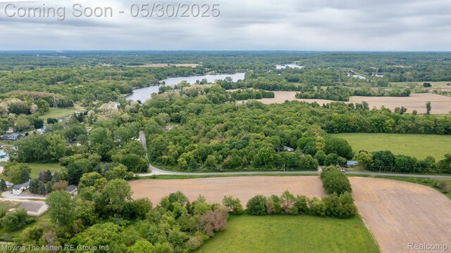 10531 Devils Lake Hwy, Addison, MI 49220 - drone / aerial view of a nearby body of water