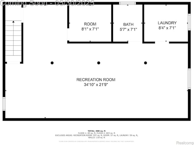 7278 Superior, Center Line, MI 48015 - property floor plan