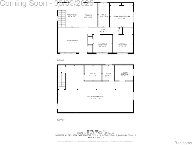 7278 Superior, Center Line, MI 48015 - home floor plan