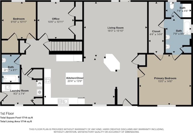 1141 E Tupper Lake Rd, Lake Odessa, MI 48849 - property floor plan