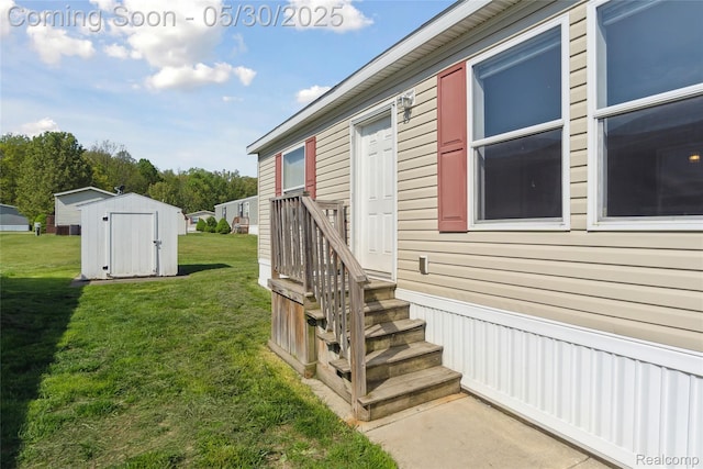 29 Fox Hound Ct, Grand Blanc, MI 48439 - view of exterior entry with a lawn