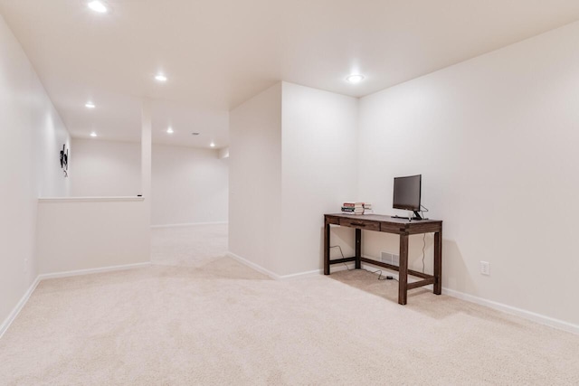3352 Hampstead Ct, Portage, MI 49024 - carpeted spare room with recessed lighting and baseboards