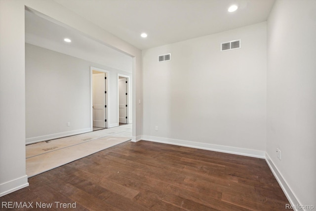 2921 Walsh Dr, Rochester Hills, MI 48309 - unfurnished room with recessed lighting, wood finished floors, and baseboards