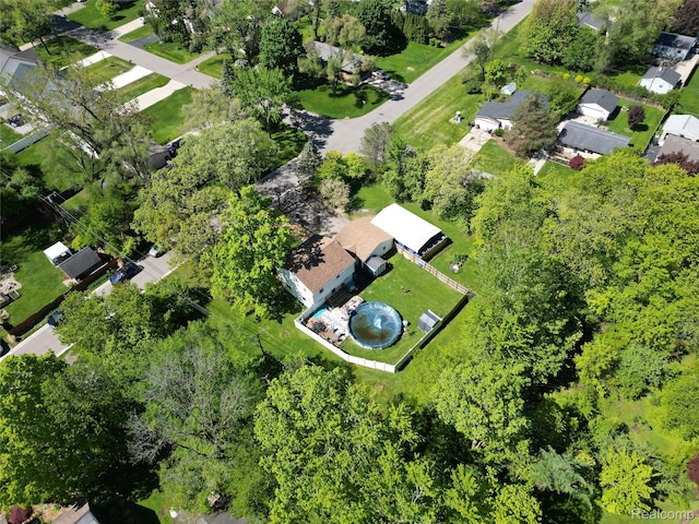 1468 Ruby Ave, Rochester Hills, MI 48309 - aerial view of property's location