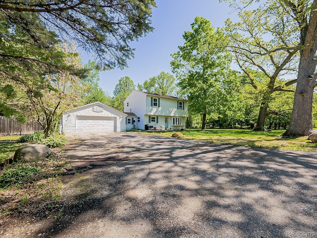 1468 Ruby Ave, Rochester Hills, MI 48309 - colonial home with a garage and driveway