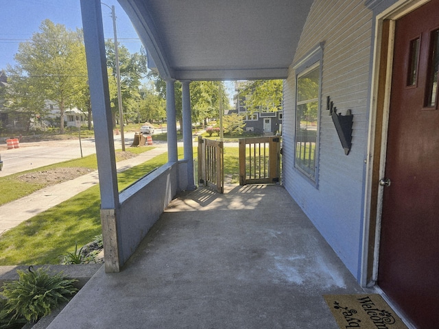 1114 E Michigan Ave, Albion, MI 49224 - view of porch