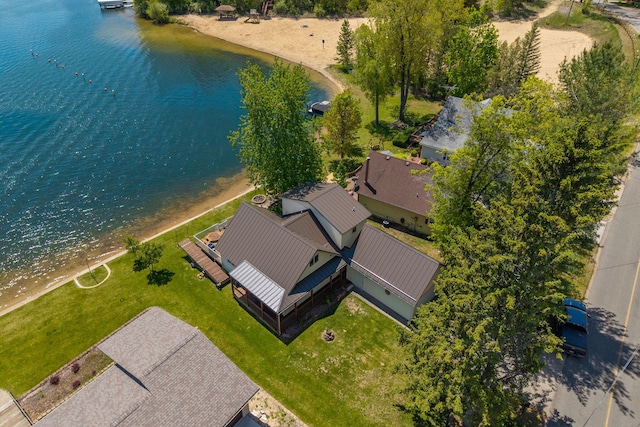 7945 W Royal Rd, Canadian Lakes, MI 49346 - aerial view of a nearby body of water