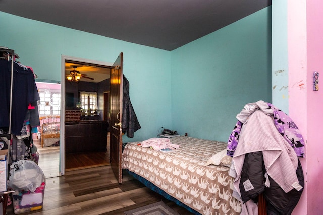 323 Northbound Gratiot Ave, Mount Clemens, MI 48043 - bedroom with wood finished floors