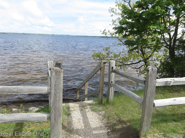 4072 M 55, Cadillac, MI 49601 - dock area featuring a water view