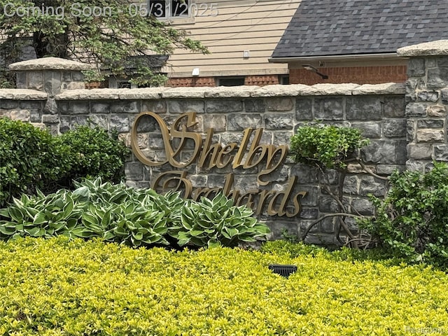 7348 William Dr, Shelby Twp, MI 48316 - view of community / neighborhood sign