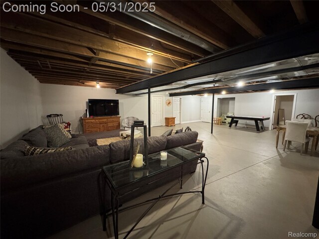 7348 William Dr, Shelby Twp, MI 48316 - view of finished basement
