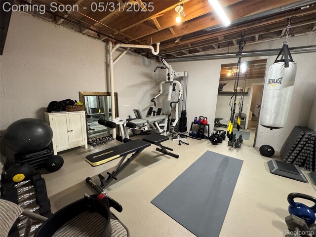 7348 William Dr, Shelby Twp, MI 48316 - view of exercise room