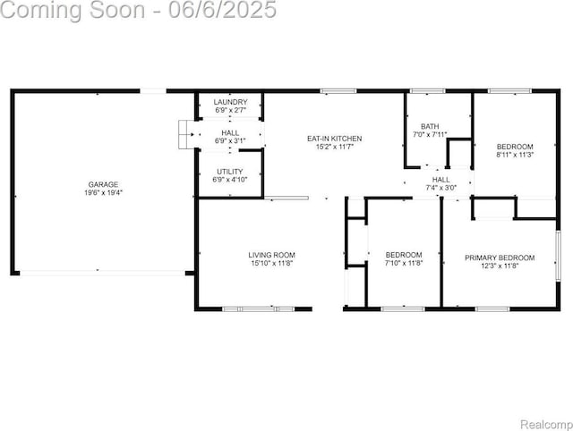 2470 E Highland Rd, Howell, MI 48843 - room layout