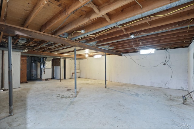 3637 Cora St, Saginaw, MI 48601 - below grade area with water heater and heating unit