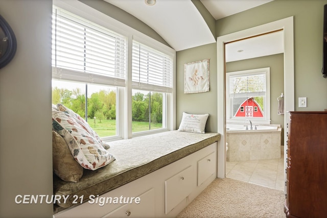 12751 Wilkinson Rd, Freeland, MI 48623 - bedroom featuring connected bathroom and tile patterned floors