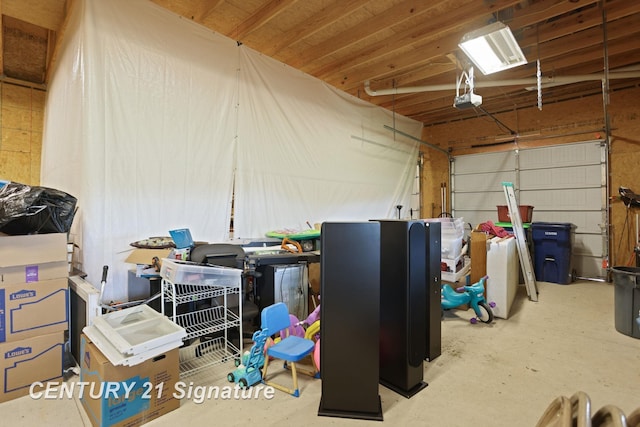 12751 Wilkinson Rd, Freeland, MI 48623 - garage with a garage door opener