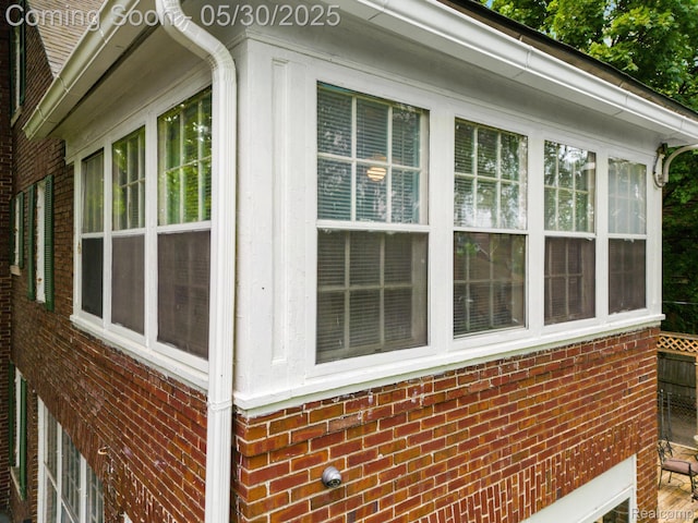 2918 Burns St, Detroit, MI 48214 - view of home's exterior featuring brick siding