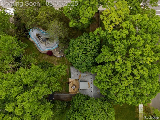 2918 Burns St, Detroit, MI 48214 - aerial view