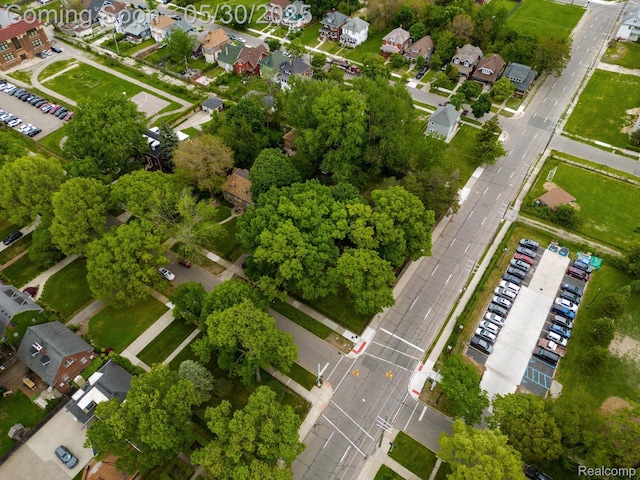 2918 Burns St, Detroit, MI 48214 - aerial overview of property's location