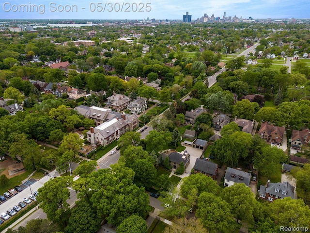 2918 Burns St, Detroit, MI 48214 - bird's eye view