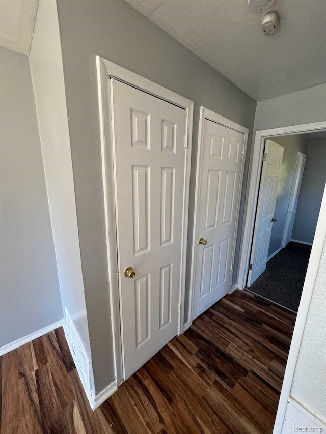 19961 Greenfield Rd, Detroit, MI 48235 - hall featuring wood finished floors and baseboards