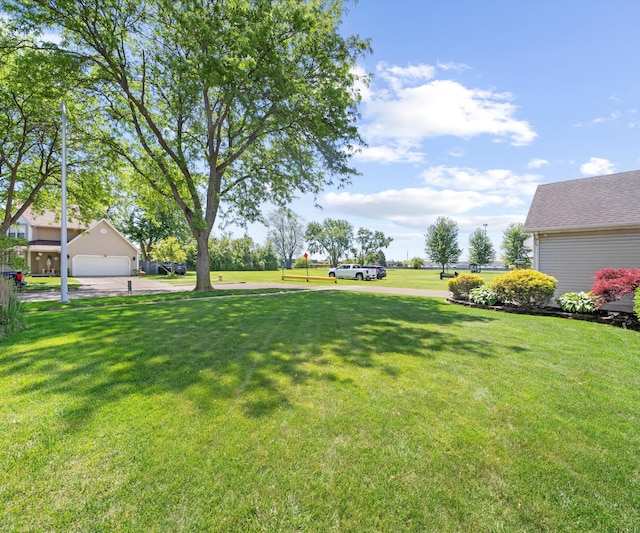 826 Jennie Pl, Monroe, MI 48161 - view of green lawn