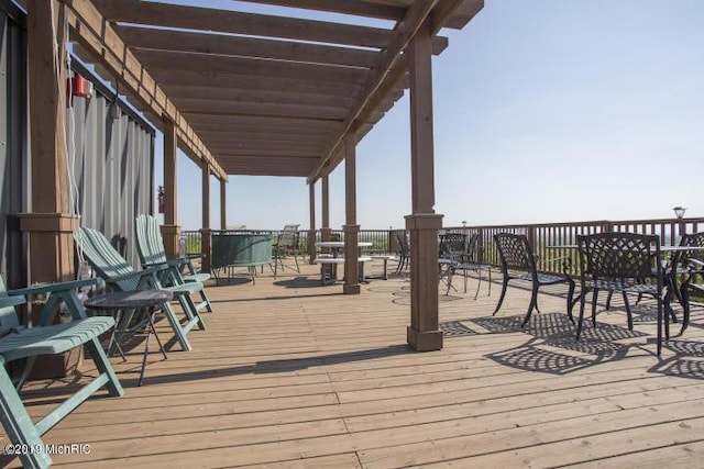 505 Cherry St SE Unit 512, Grand Rapids, MI 49503 - view of wooden terrace