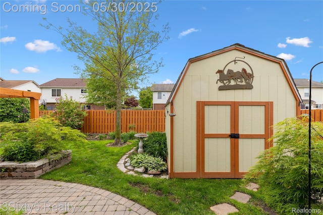 20791 Busenbark Ln, Brownstown, MI 48183 - view of shed