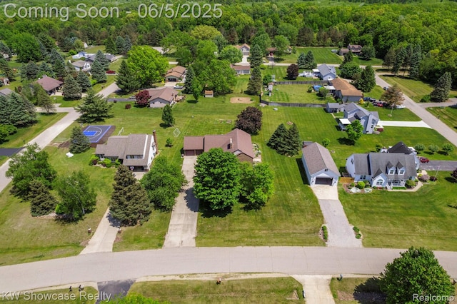 3430 Woodvalley Dr, Lapeer, MI 48446 - aerial view of residential area