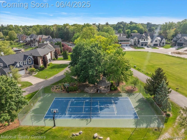 3448 Circle Dr, Commerce Twp, MI 48382 - aerial view of residential area