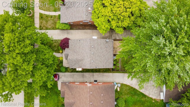 2029 Hubbell St, Dearborn, MI 48128 - bird's eye view