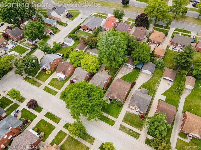 2029 Hubbell St, Dearborn, MI 48128 - view of property location with nearby suburban area