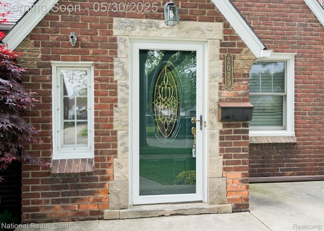 2029 Hubbell St, Dearborn, MI 48128 - property entrance with brick siding