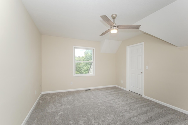 9117 Cambridge Dr, Saline, MI 48176 - bonus room with carpet floors, baseboards, and a ceiling fan
