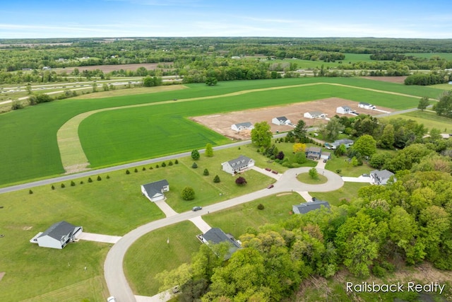 184 Dana Ln, Sand Lake, MI 49343 - drone / aerial view of a tree filled landscape