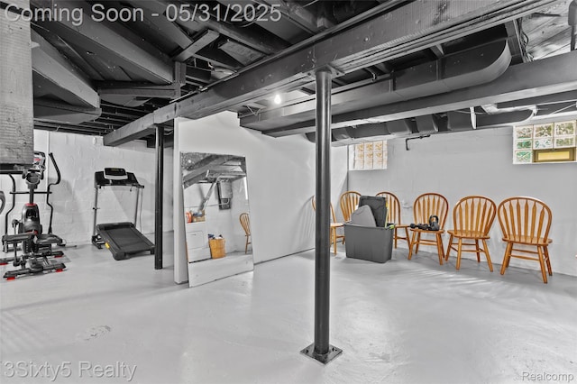 6568 Balfour Ave, Allen Park, MI 48101 - basement featuring concrete block wall