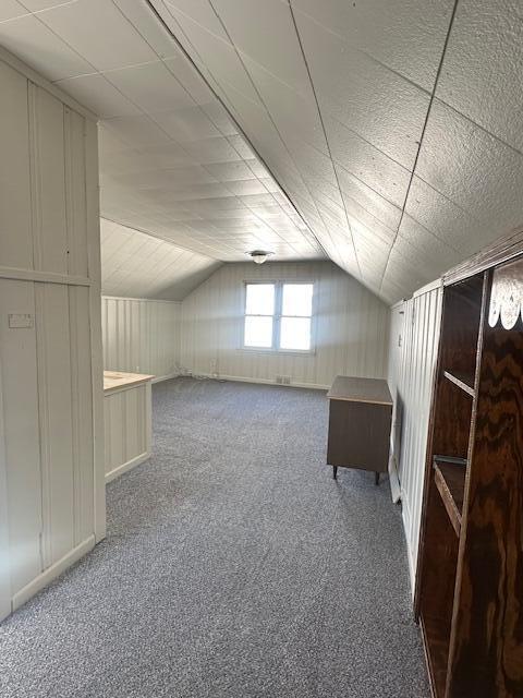 1858 Leblanc St, Lincoln Park, MI 48146 - bonus room featuring carpet and lofted ceiling