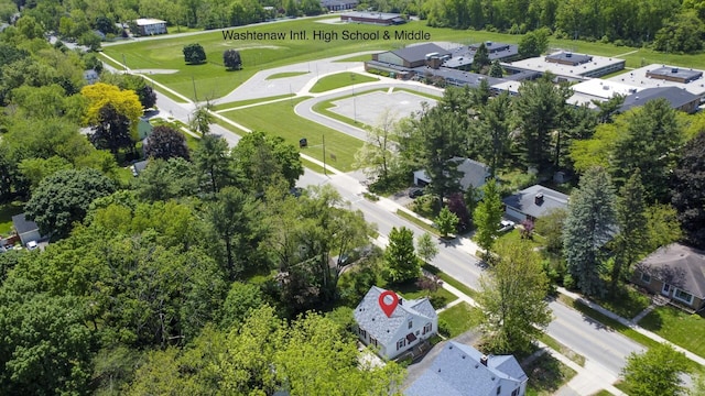 172 N Mansfield St, Ypsilanti, MI 48197 - bird's eye view