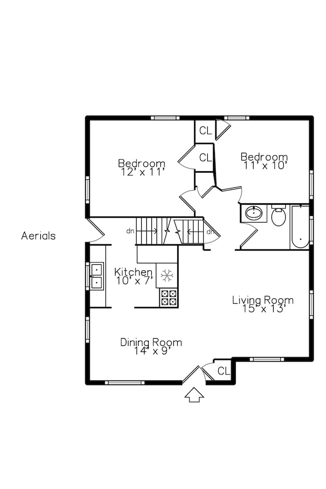 172 N Mansfield St, Ypsilanti, MI 48197 - property floor plan