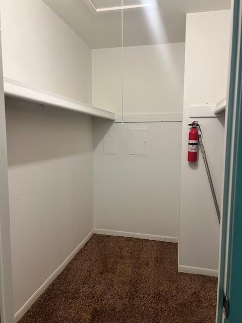 19160 Winston St Unit 206, Detroit, MI 48219 - spacious closet with carpet floors